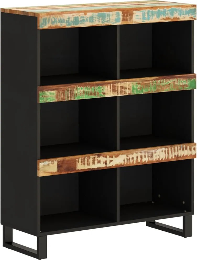 vidaXL Dulap lateral, 85x33x107 cm, lemn masiv recuperat