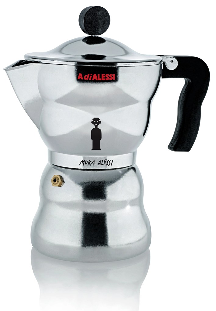 Aparat pentru espresso Moka Alessi, diferite mărimi - Alessi Dimensiuni: Diametru - 7 cm