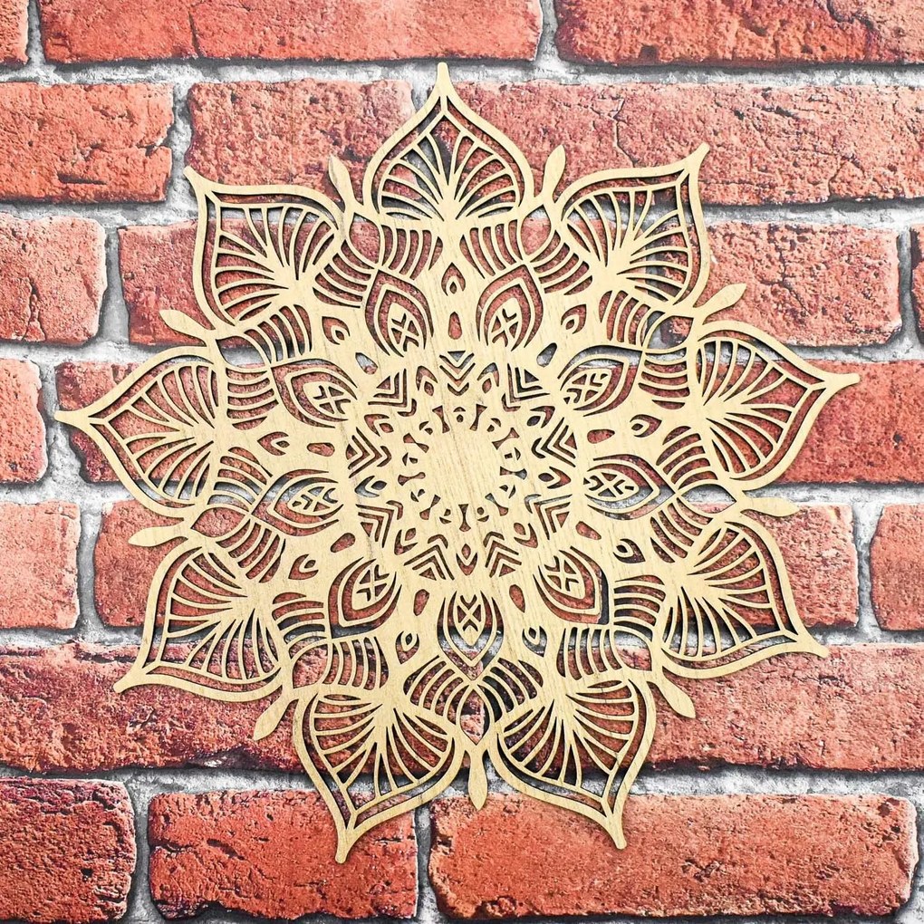 DUBLEZ | Mandala de perete excentrică – Imagine 3D
