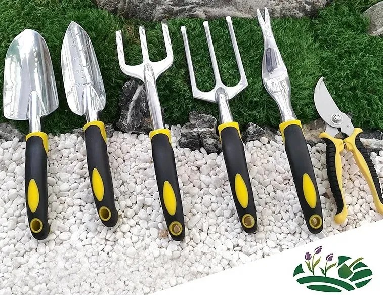 Set de unelte de grădină - 6 piese