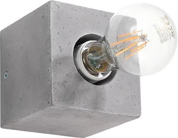 Aplică ABEL 1xE27/15W/230V beton