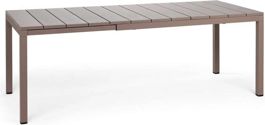 Masa Exterior Nardi - Rio 140 Extensible, Tortora