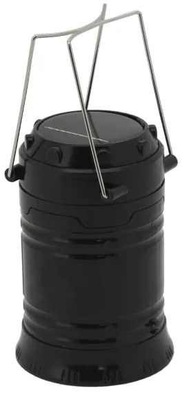 Lampă LED solară portabilă LED/1200mAh neagră