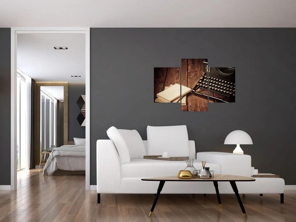 Tablou - Mașina de scris (90x60 cm)