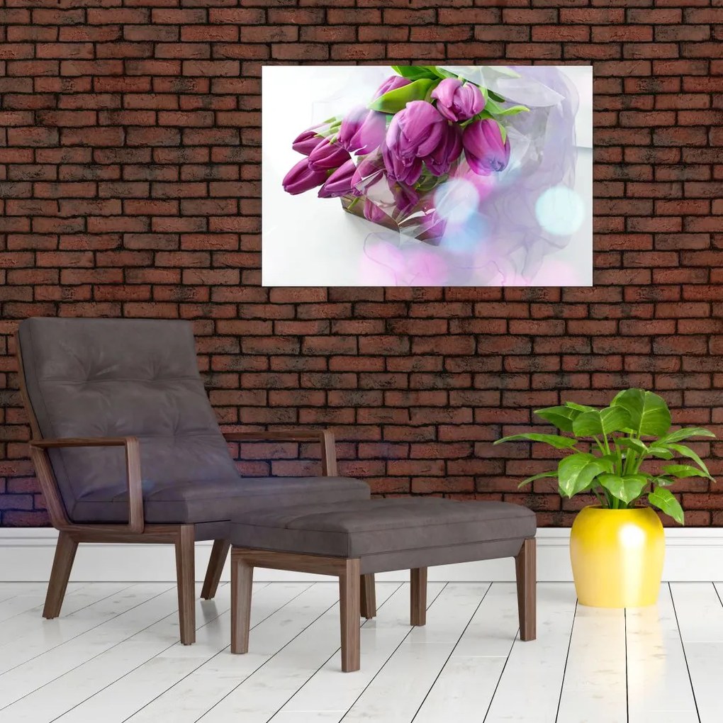 Tablou - buchet de lalele (90x60 cm)