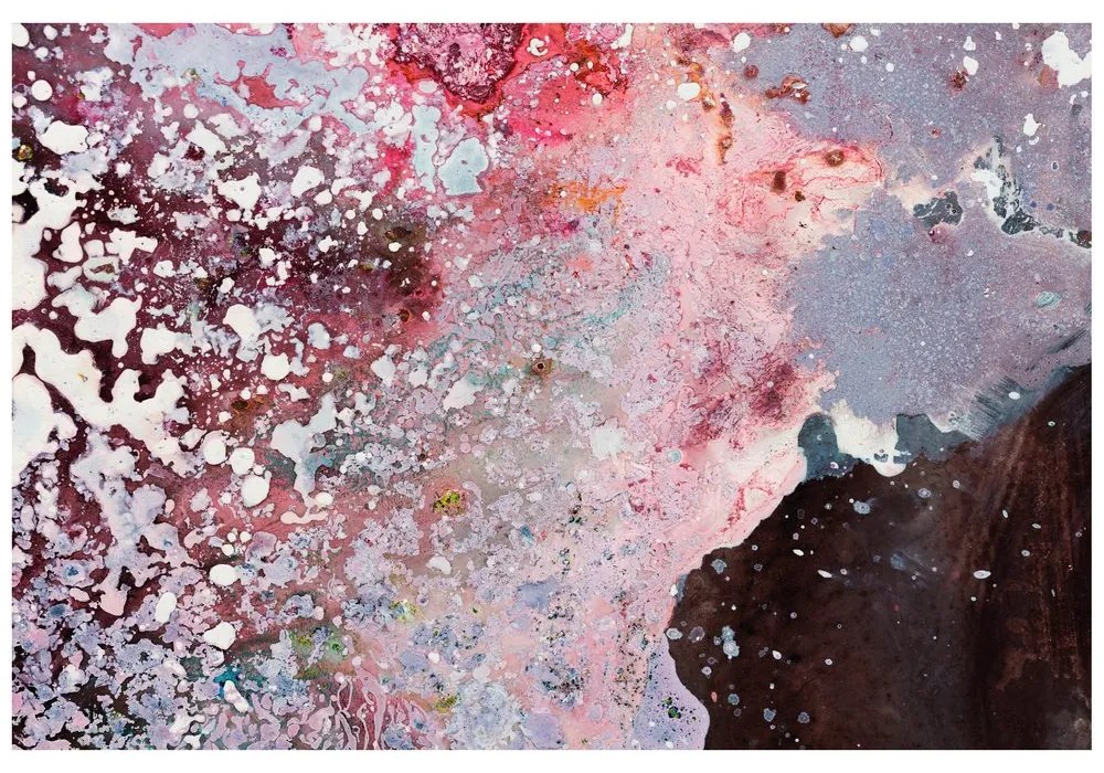 Tapet abstracție în tonuri delicate