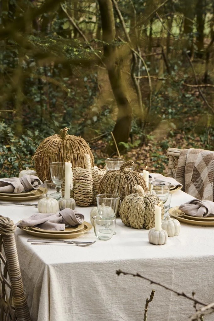 IB Laursen Decoratiune dovleac PUMPKIN SEAGRASS