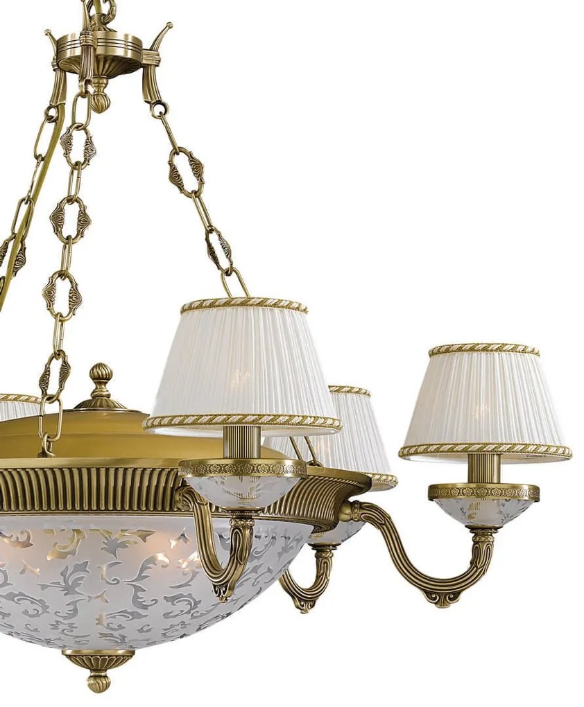 Candelabru din alama 6 brate design italian 10L 6402