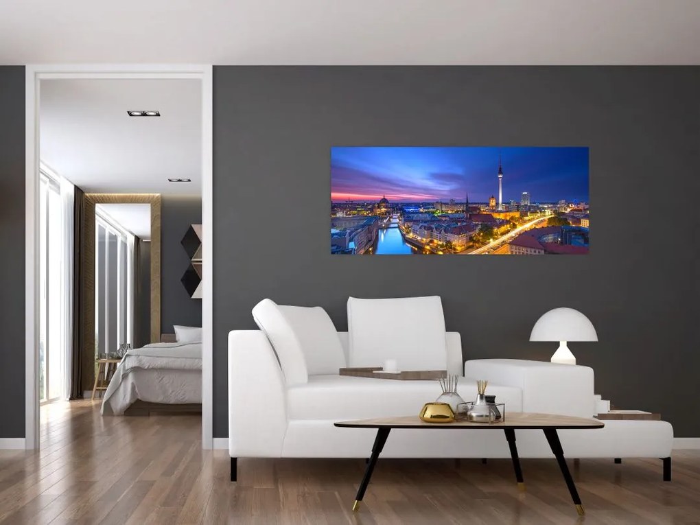 Tablou - Cerul albastru la Berlin (120x50 cm)
