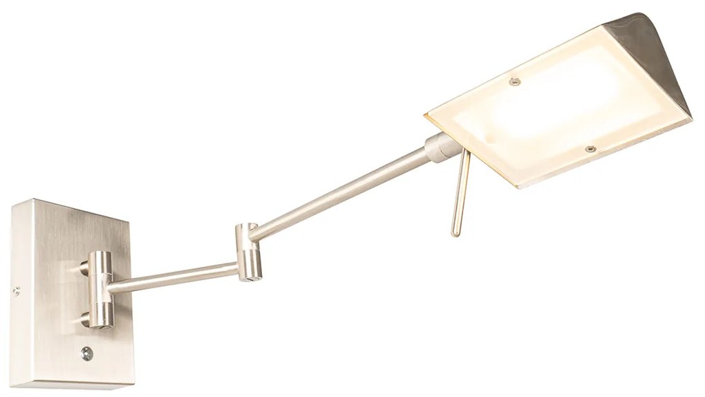 Lampa de perete de design din oțel cu LED reglabil - Notia
