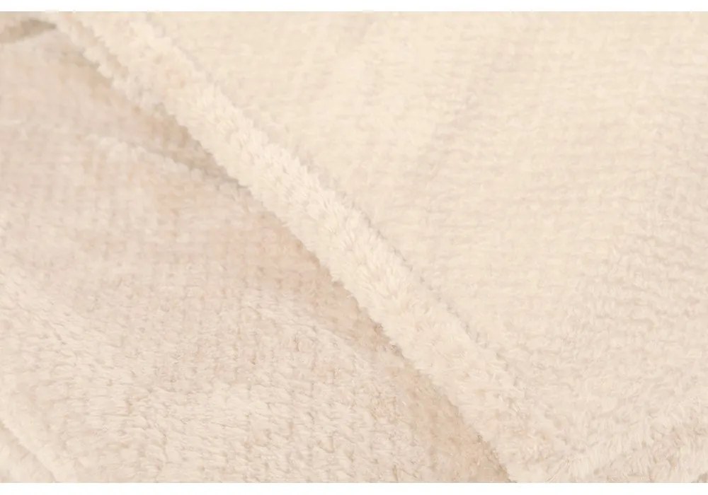 Pătură fildeș din micropluș/cocolino 150x200 cm Pippa – Tiseco Home Studio