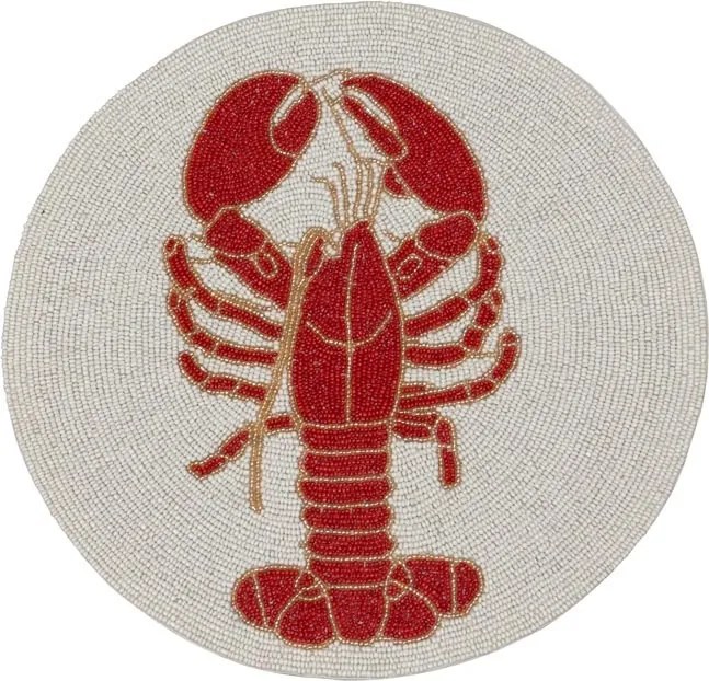 Protectie pentru masa, din margele, Lobster