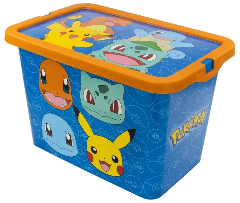 Pokémon Rock cutie de depozitare din plastic 7 L