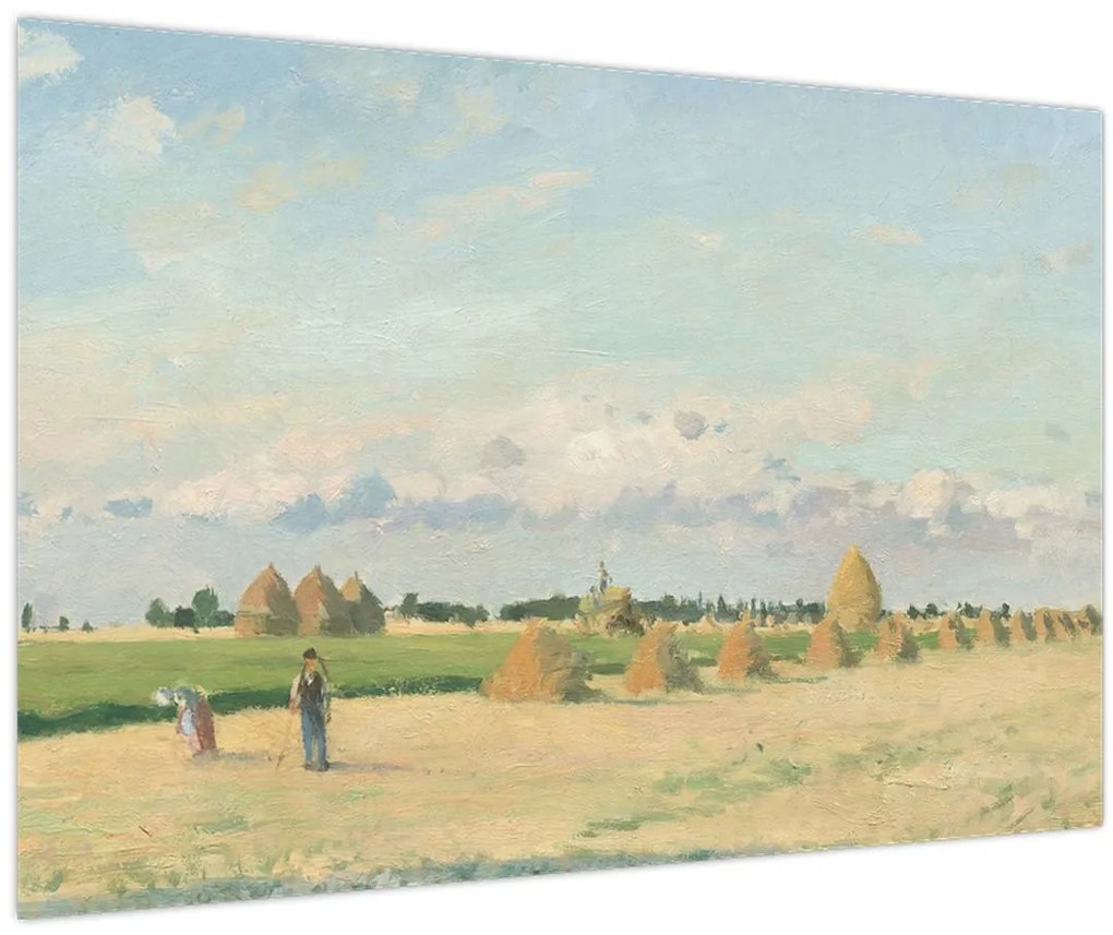 Tablou - Camille Pissarro, Landscape, Ile de France, reproducere (90x60 cm)