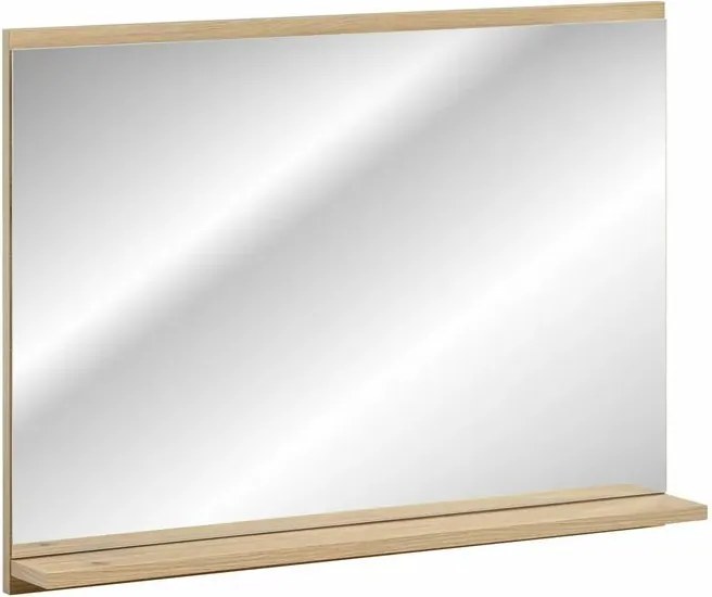 Oglinda baie 80x57 cm fara rama Comad Nova stejar Coast Evoke