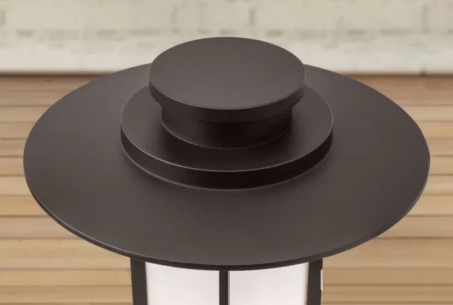 Stalp mic cu protectie IP54 Teiko AL 11-1180 Mokka OR