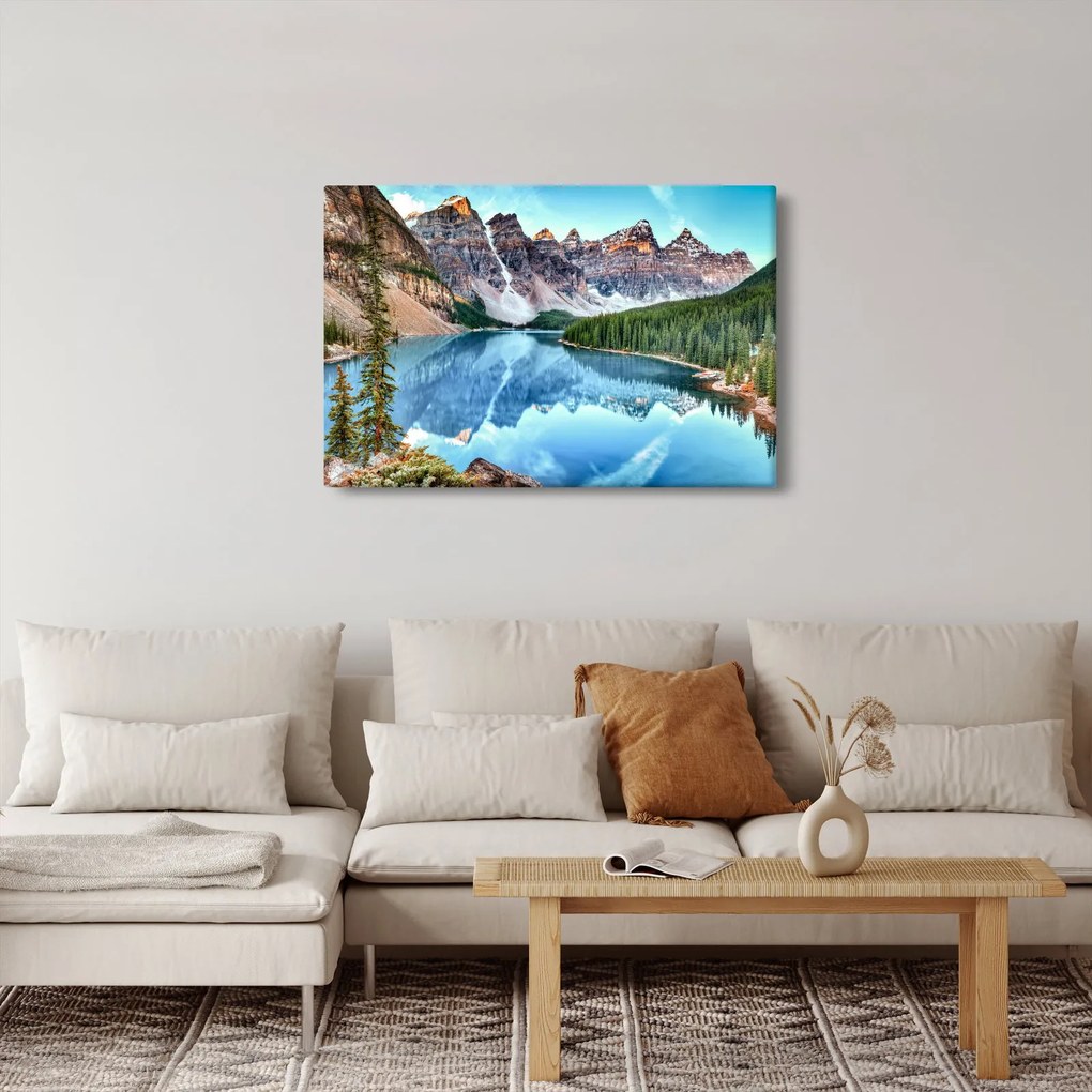 Tablou - Lacul Moraine (90x60 cm)