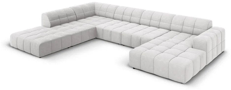 Coltar 7 locuri Chicago catifea L364 cm