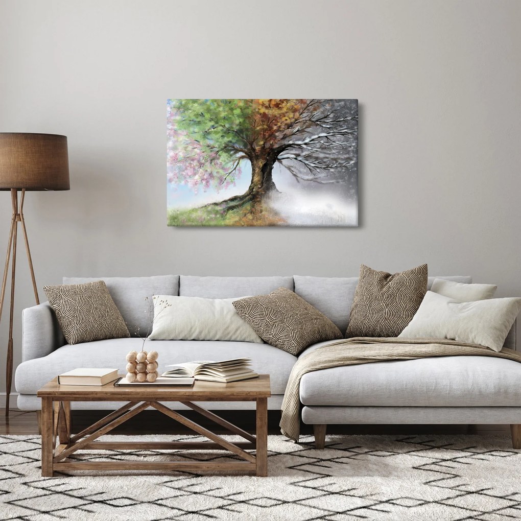 Tablou - Arborele celor patru anotimpuri (90x60 cm)