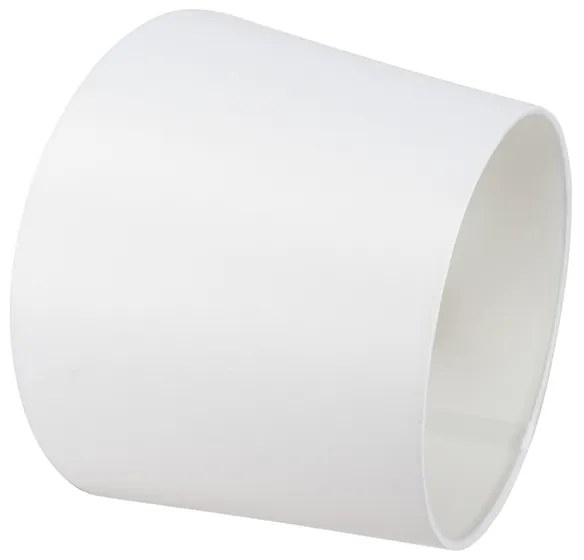 Aplică de perete din bronz cu capotă albă și braț reglabil - Ladas Deluxe