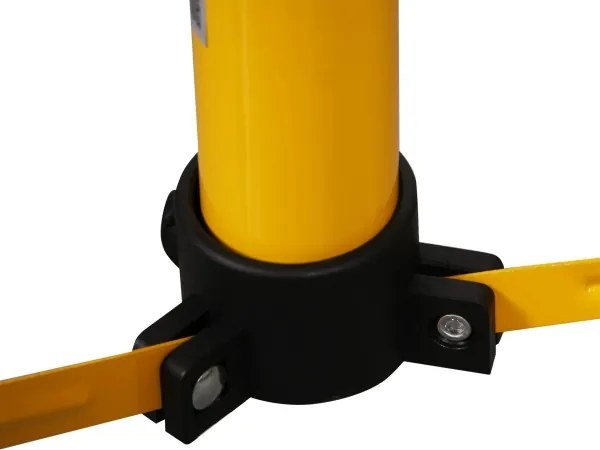 Proiector LED cu stativ 2xLED/50W/230V 6500K IP65 galben