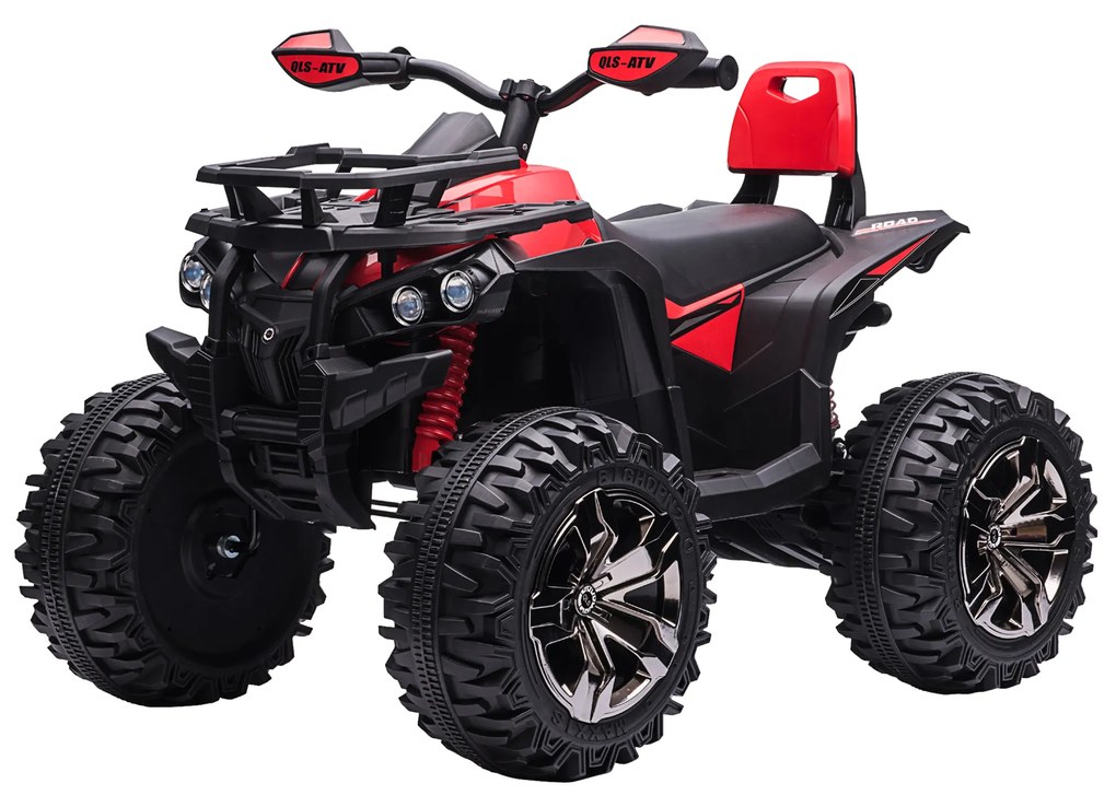 ATV electric 12V HOMCOM pentru copii 3-5 ani, 100x65x73cm | Aosom Romania