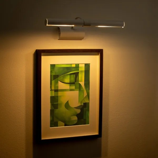 Aplică LED pentru tablouri Brilagi DANAE 2xE14/4W/230V 3000K alb