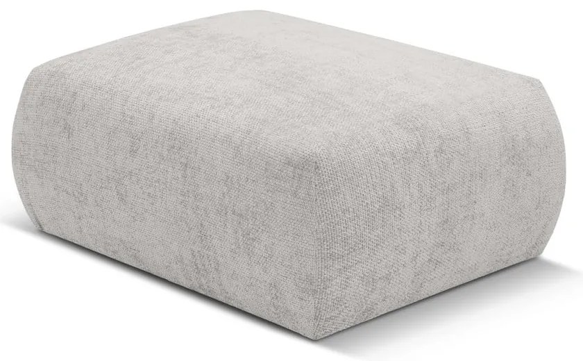 Taburet gri deschis Matera – Cosmopolitan Design