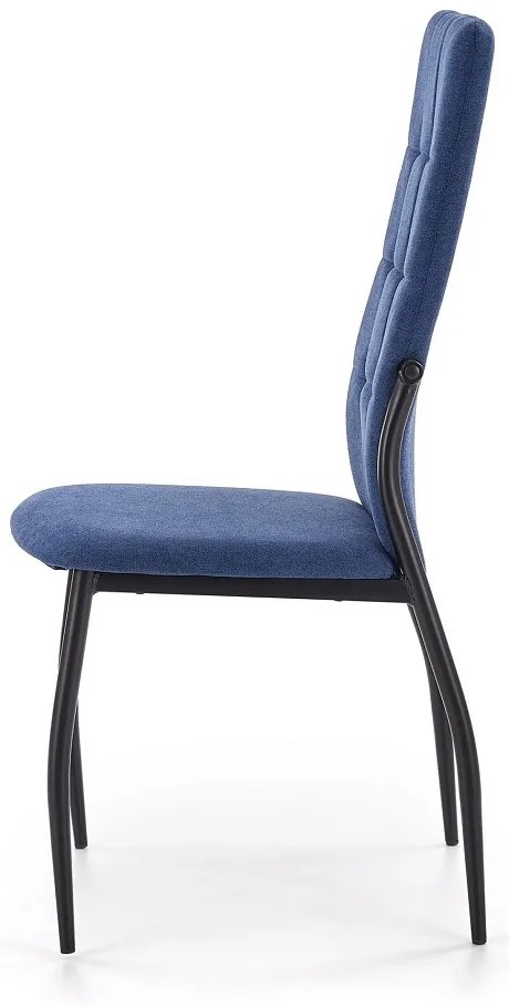 Scaun de bucaterie Muriel - vânzare, albastru/negru