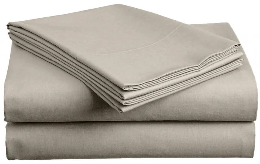 Cearsaf din bumbac SLUB 140x240 cm bej-cenusiu, 100% bumbac Dimensiune: 140 x 240 cm