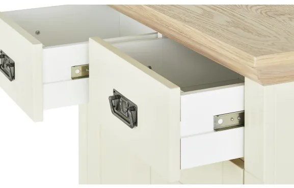 Comoda Cu 2 Usi Si 2 Sertare Cremona, 87 Cm