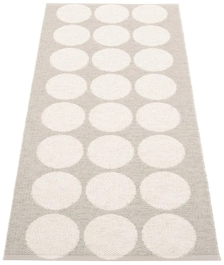 Covor tip traversă pentru interior și exterior bej/crem 70x160 cm Hugo Linen Vanilla – Pappelina