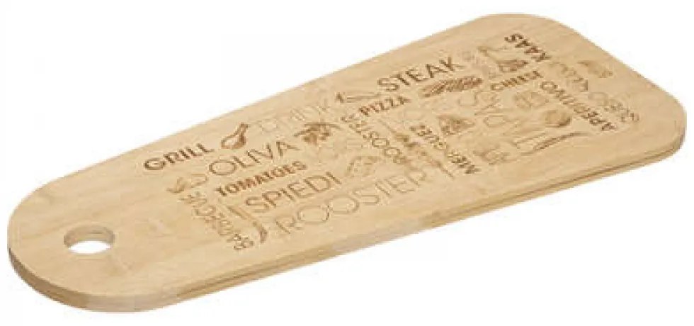 Placa de servire din lemn TAPAS 45x19,7 cm