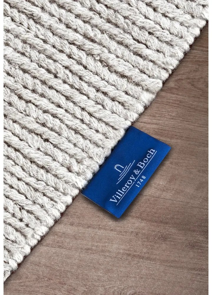 Covor alb țesut manual din lână 190x280 cm Francois – Villeroy&Boch