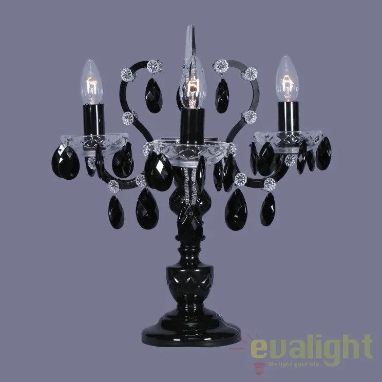 Lampa de masa Maria Theresa, cristal Bohemia S34 501/03/1