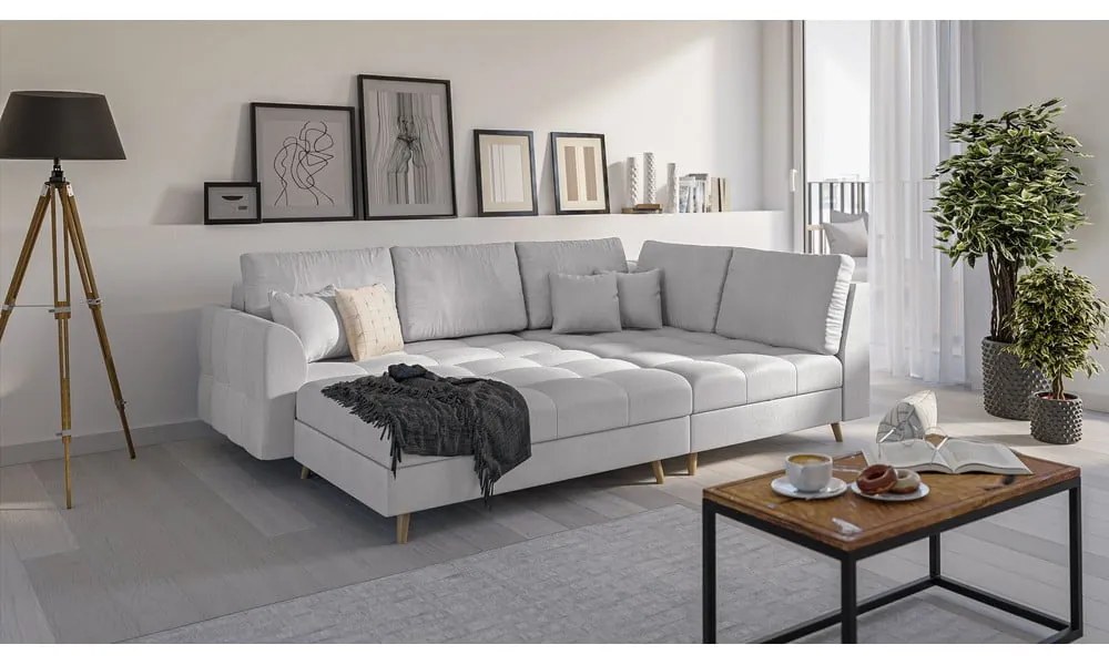 Taburet gri Ariella – Ropez