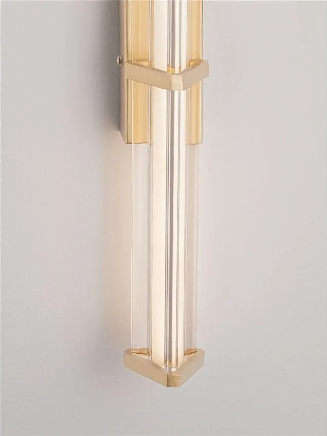 Aplica de perete LED 3000K PHEME auriu periat