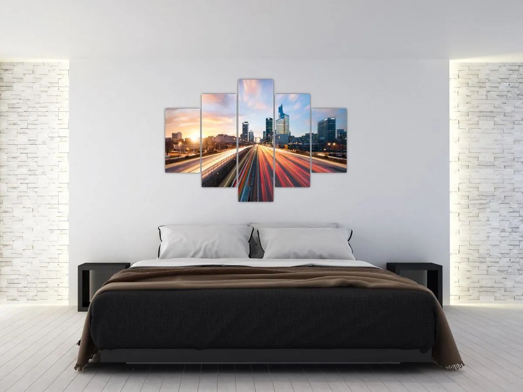 Tablou - Calea marelui oraș (150x105 cm)