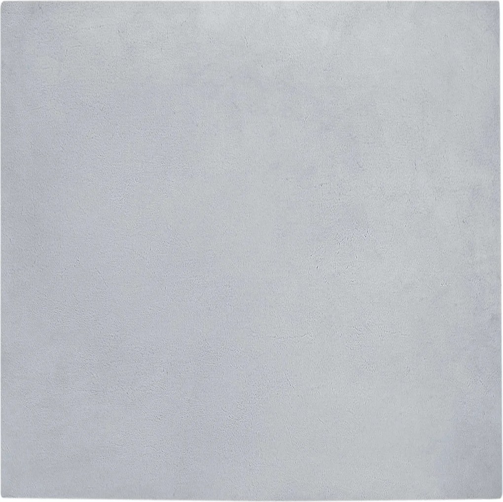 vidaXL Covor din de iepure sintetic antiderapant Olite Gri Poliester