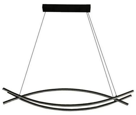 Lustră LED dimabilă pe cablu LED/70W/230V 3000-6500K + telecomandă