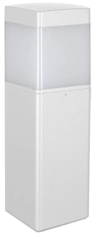 Stalp iluminat exterior IP65 CHICAGO alb H-35cm, MA-8847