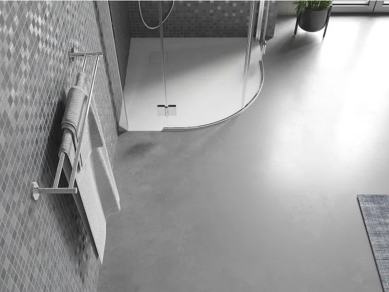 Mexen Bert brodzik semi-rotund SMC 90 x 90 cm, alb - 4KR109090
