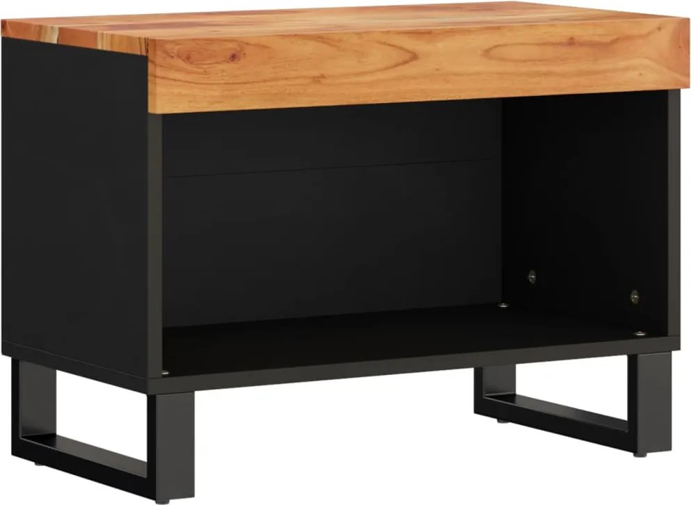 vidaXL Comodă TV, 60x33x43,5 cm, lemn masiv de acacia