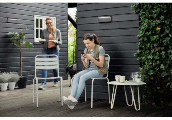 Philips 16483/93/P3 - Aplica LED exterior BUSTAN 2x4,5W IP44