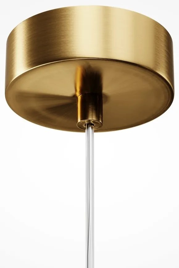 Pendul LED design modern decorativ Drop auriu