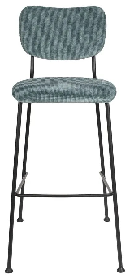 Set 2 scaune de bar Zuiver Benson, înălțime 102,2 cm, gri - albastru