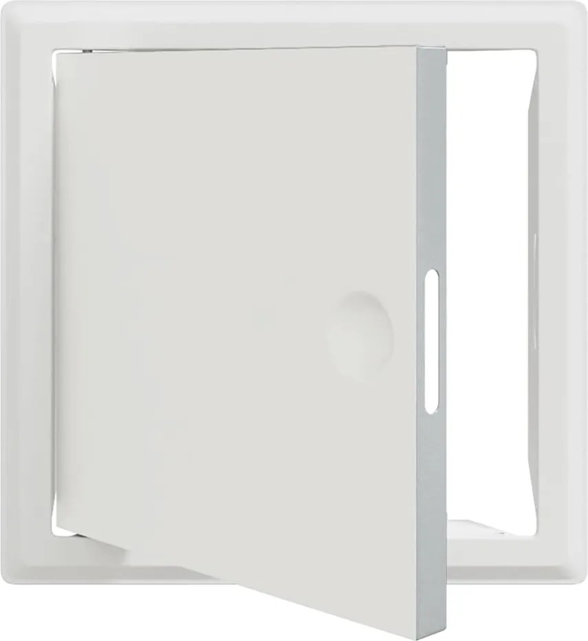 vidaXL Panou de Acces Alb 63 x 33 x 3 cm Oțel