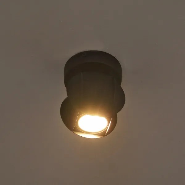 Spot GAMBIT 1xGU10/10W/230V, negru