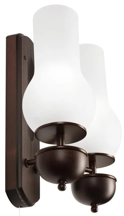 Aplică Brilagi COTTAGE 2xE14/40W/230V fag/alb