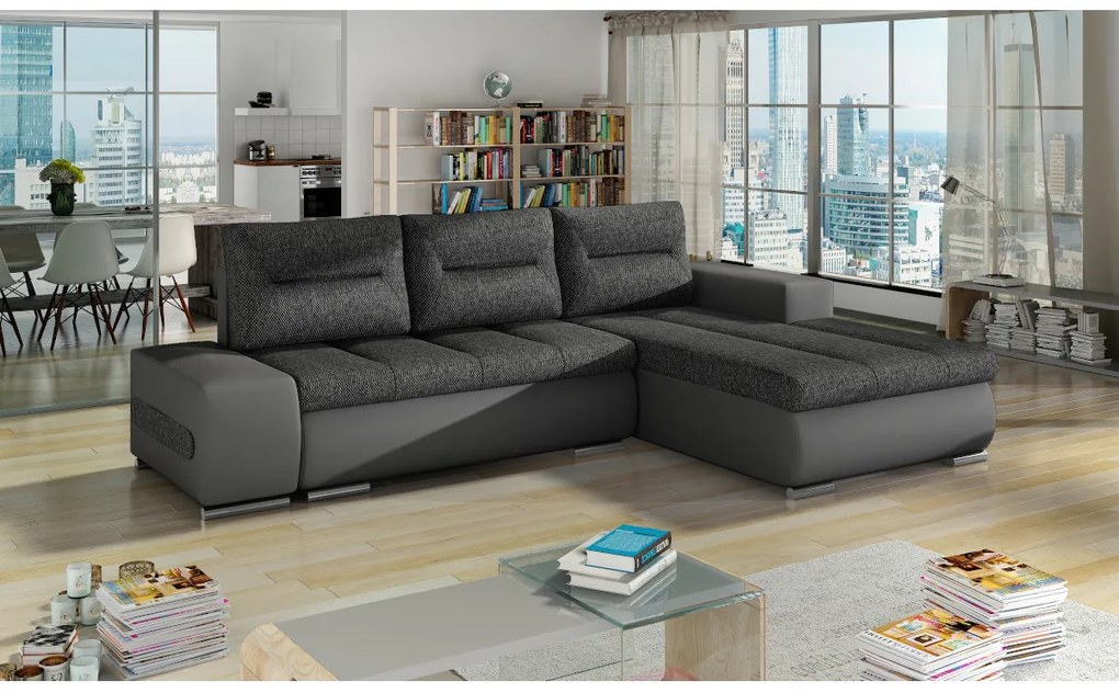 Supermobel Colțar extensibil OTTAVIO, 275x85x180, inari 96/soft 29, colţ dreapta